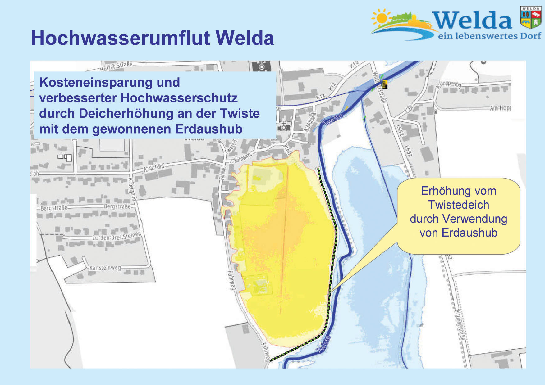 Hochwasserschutz Welda 